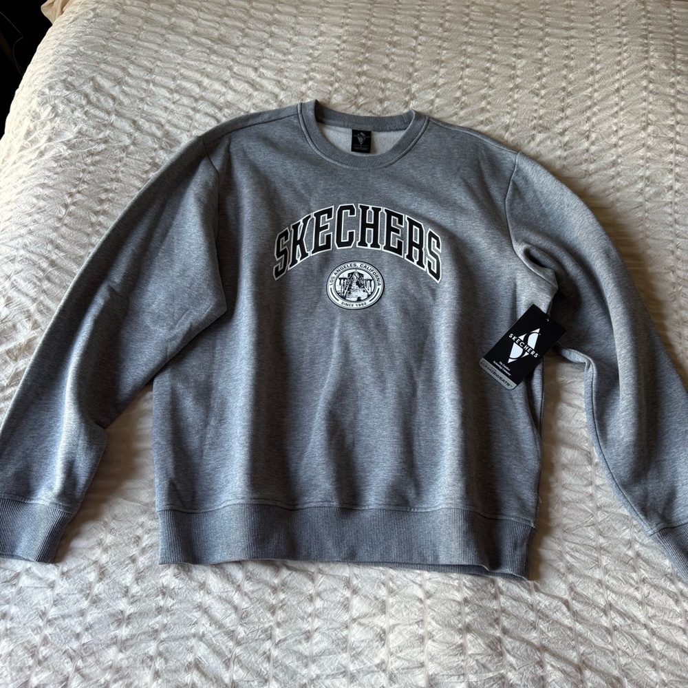 Skechers Men's Gray Sweater